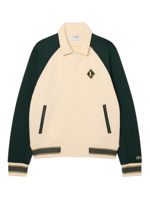 LACOSTE: knee length coats - White Jackets