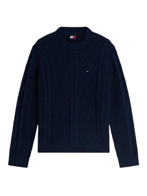 TOMMY HILFIGER: クルーネック - クルーネック - ブルー
