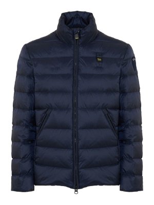 BLAUER: knee length coats - Blue Jackets