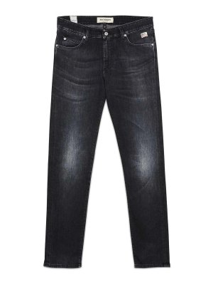 ROY ROGER'S: Straight Leg Jeans - Straight Leg Jeans - Schwarz