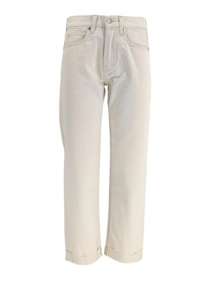 ROY ROGER'S: Jeans boyfriend - Jean Boyfriend - Beige