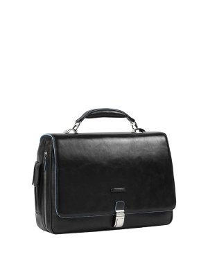 PIQUADRO: Handtaschen - Shopper - Schwarz