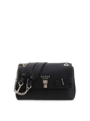 GUESS: トートバッグ - トートバッグ - 黒