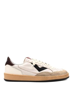 4B12: trainers - Beige Sneakers