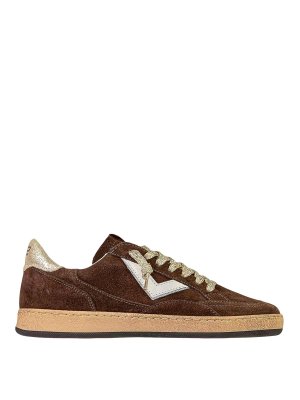 4B12: sneakers - Sneakers Marrone