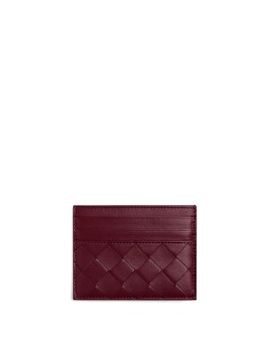 BOTTEGA VENETA: 財布＆ポーチ - 財布 - 赤