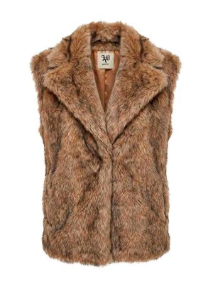 ANIYE BY: vests - Raya Vest Faux Fur
