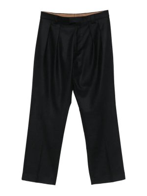 BERWICH: Pantalones casual - Pantalón Casual - Negro
