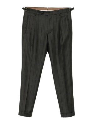 BERWICH: Pantalones casual - Pantalón Casual - Verde
