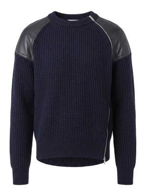 BOTTEGA VENETA: Suéteres con cuello pico - Suéter Cuello Redondo - Negro