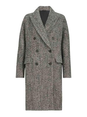 BRUNELLO CUCINELLI: Manteaux au genou - Manteau Au Genou - Noir