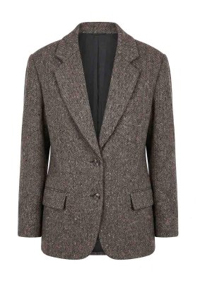 BRUNELLO CUCINELLI: Blazer - Blazer - Marrón