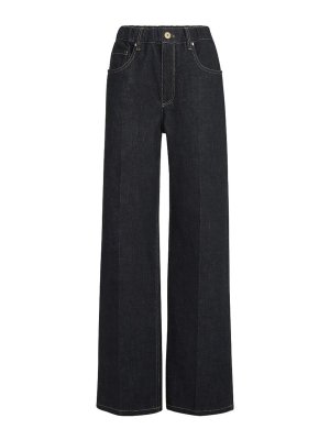 BRUNELLO CUCINELLI: ストレートジーンズ - ストレートジーンズ - ミディアムウォッシュ