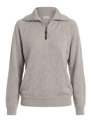 BRUNELLO CUCINELLI: クルーネック - クルーネック - ベージュ
