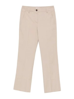 BRUNELLO CUCINELLI: カジュアルトラウザー - カジュアルパンツ - ベージュ