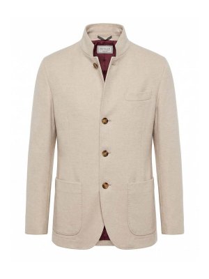 BRUNELLO CUCINELLI: blazers - Lightweight Cashmere Outerwear Blazer