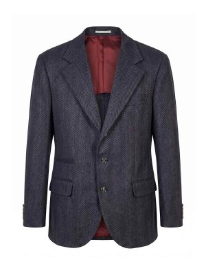 BRUNELLO CUCINELLI: Blazer - Blazer - Dunkelblau