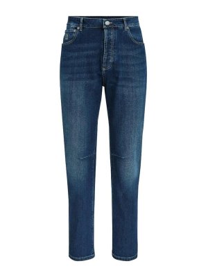 BRUNELLO CUCINELLI: straight leg jeans - Leisure Fit Jeans