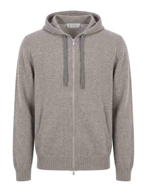 BRUNELLO CUCINELLI: Sweatshirts & Pulls - Sweat-Shirts - Gris
