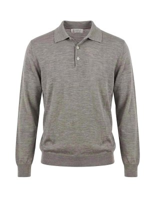 BRUNELLO CUCINELLI: Polos  - Polo - Noir