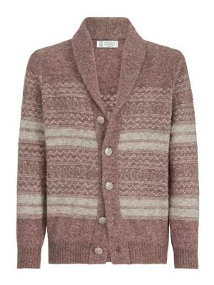 BRUNELLO CUCINELLI: cardigans - Cardigan Nordic Jacquard