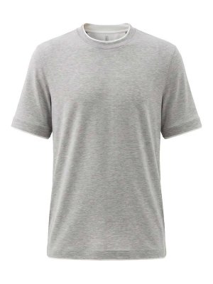 BRUNELLO CUCINELLI: Camisetas - Camiseta - Blanco