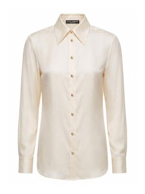 DOLCE & GABBANA: Hemden - Hemd - Weiß