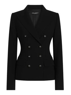DOLCE & GABBANA: Blazer - Blazer - Schwarz