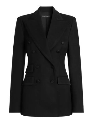 DOLCE & GABBANA: giacche blazer - Giacca doppiopetto Turlington