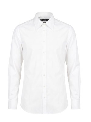DOLCE & GABBANA: シャツ - シャツ - 白