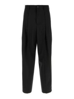 DOLCE & GABBANA: Pantalones casual - Pantalón Casual - Negro