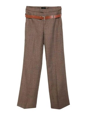 DONDUP: pantaloni casual - Pantaloni a gamba larga