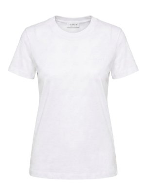 DONDUP: Pull col rond - Pull Col Rond - Blanc
