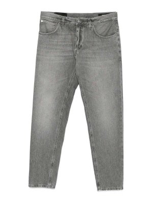 DONDUP: straight leg jeans - `Brighton` Carrot 5-Pocket Jeans