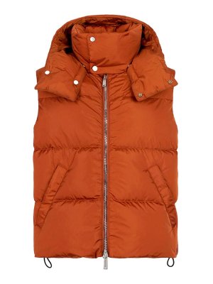 DSQUARED2: giacche imbottite - Gilet imbottito con cappuccio