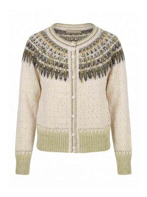 ERMANNO SCERVINO: Cardigans - Cardigan - Weiß