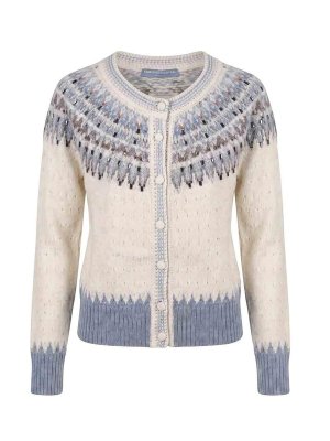 ERMANNO SCERVINO: Cárdigans - Cárdigan - Blanco