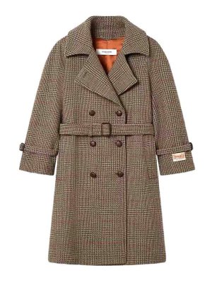 GOLDEN GOOSE: Trenchs - Trench-Coat - Vert