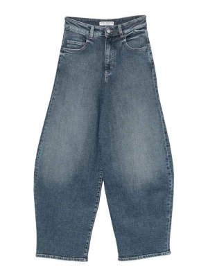 ICON DENIM: ストレートジーンズ - ストレートジーンズ - ダークウォッシュ