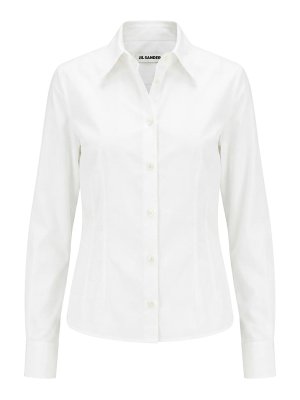 JIL SANDER: camicie - Camicia in popeline di cotone