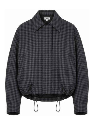 LOEWE: casual jackets - Drawstring Jacket