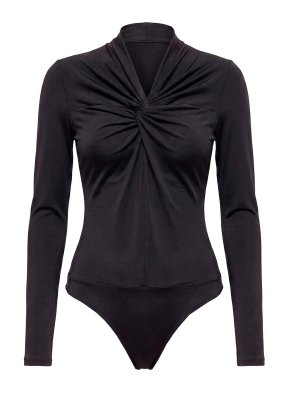 NISSA: Tops & Tank tops - Draped Bodysuit