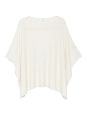 NOTSHY: Capes & Ponchos - Cape - Beige Clair
