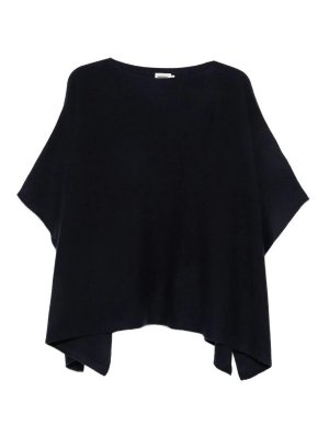 NOTSHY: Capes & Ponchos - Cape - Bleu Foncé