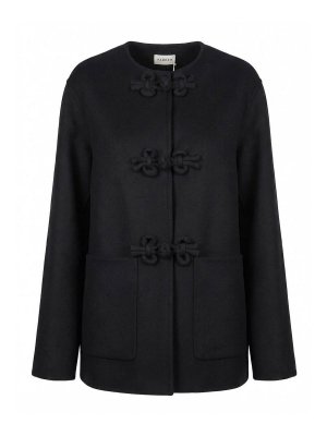 P.A.R.O.S.H.: casual jackets - Jacket With Frog Closure