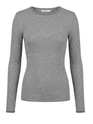 PATRIZIA PEPE: Pull col rond - Pull Col Rond - Gris