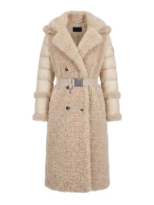 RUDSAK: Fourrure - Manteau En Fourrure - Crème
