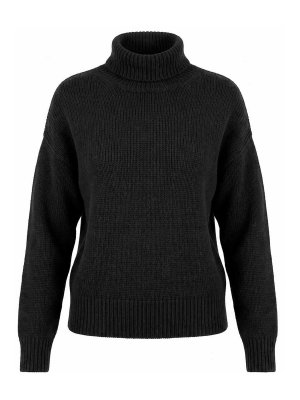 SA SU PHI: Rollkragenpullover  und Polo-Ausschnitt - Rollkragenpullover - Schwarz