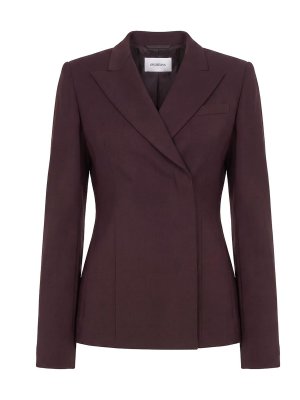 SPORTMAX: Blazer - Blazer - Púrpura