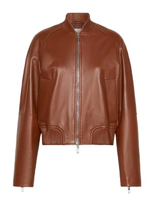 SPORTMAX: leather jacket - `Amour` Leather Jacket
